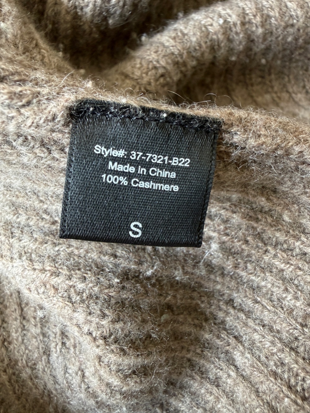 Jenni Kayne Taupe Ribbed Button-Front Cardigan - Picture 4 of 4